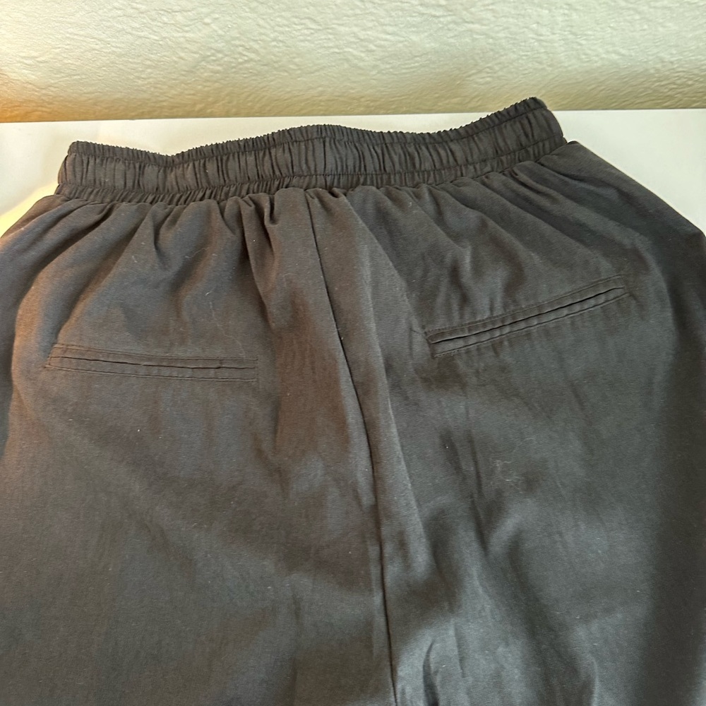 Black Drawstring Pants - Picture 2 of 4